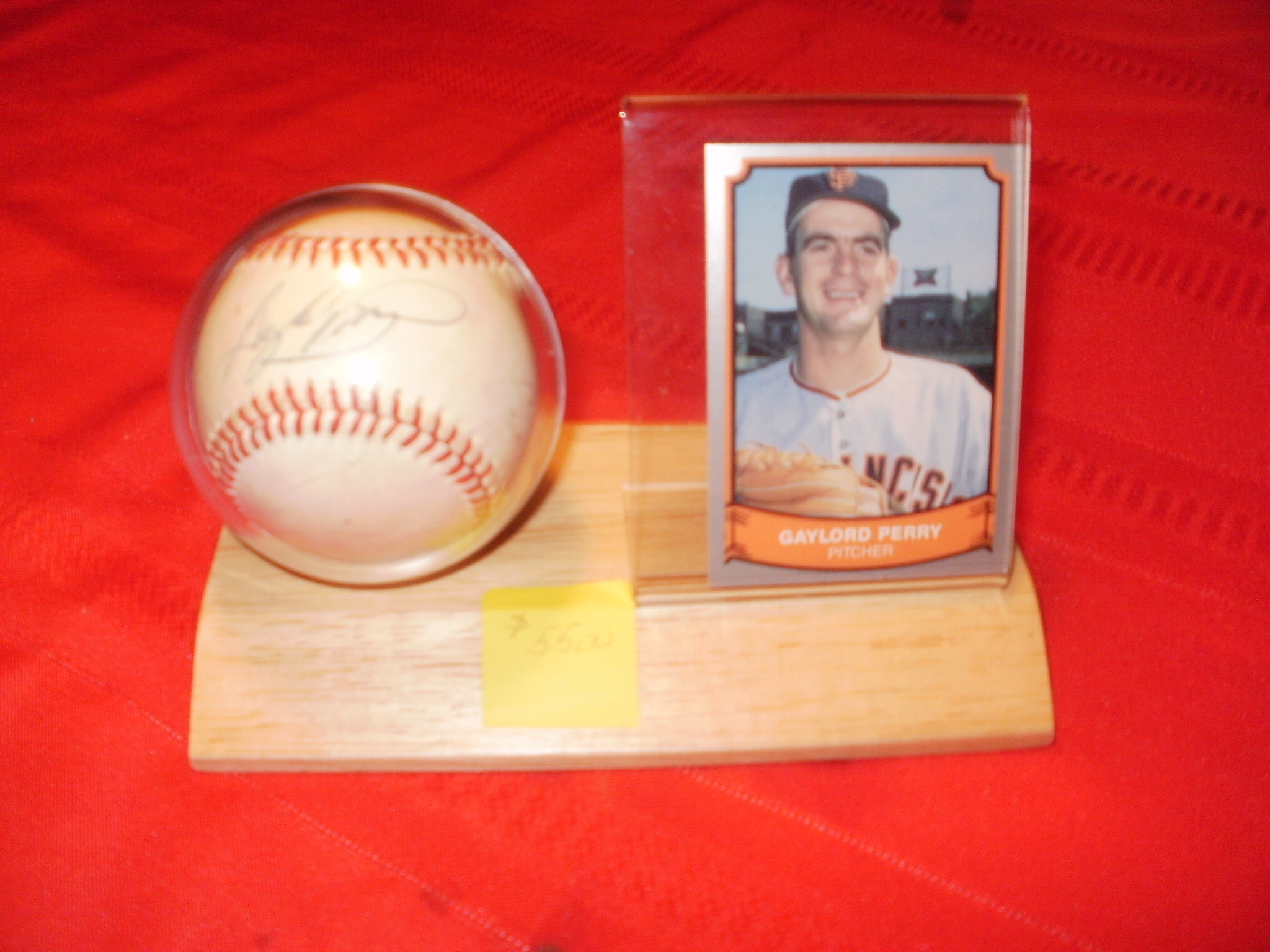 Autographed Baseballs Now Available